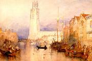 Joseph Mallord William Turner Boston in Lincolnshire painting
